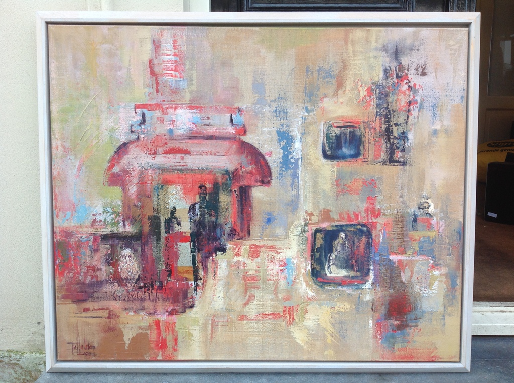 Toos van Holstein, Abstract kopen? Bied vanaf 250!