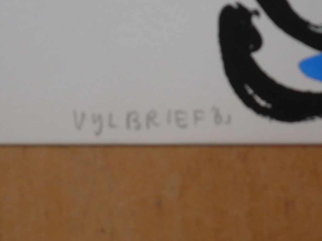 Ernst Vijlbrief (1934-2010) penseel tekening op papier 1961 kopen? Bied vanaf 25!