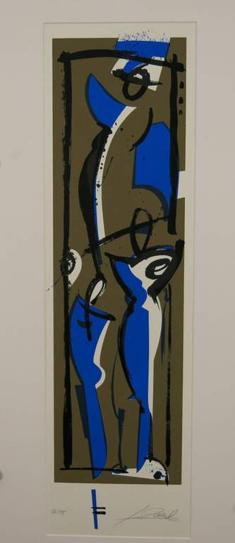 Alfred Gockel: Litho, SE 66 (Bijzonder formaat) verkocht voor € 40!