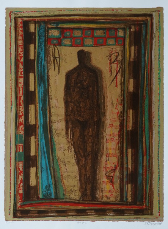 Eric Toebosch - gesigneerde zeefdruk - Amfeli - 60 ex. kopen? Bied vanaf 1!