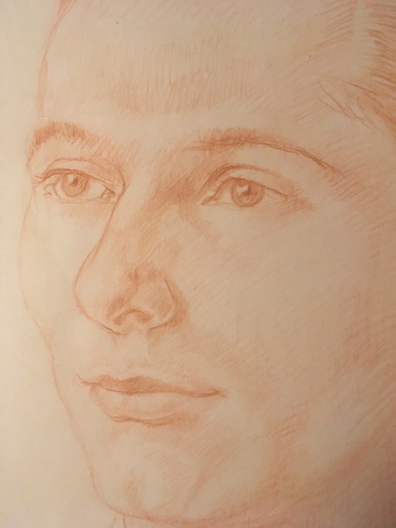 Onbekende Kunstenaar - Portret 1946 gesigneerd. kopen? Bied vanaf 1!