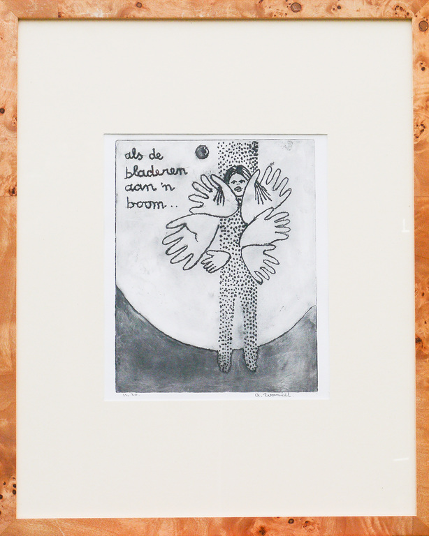 Ans Wortel: Ets, Als de bladeren aan 'n boom kopen? Bied vanaf 75!