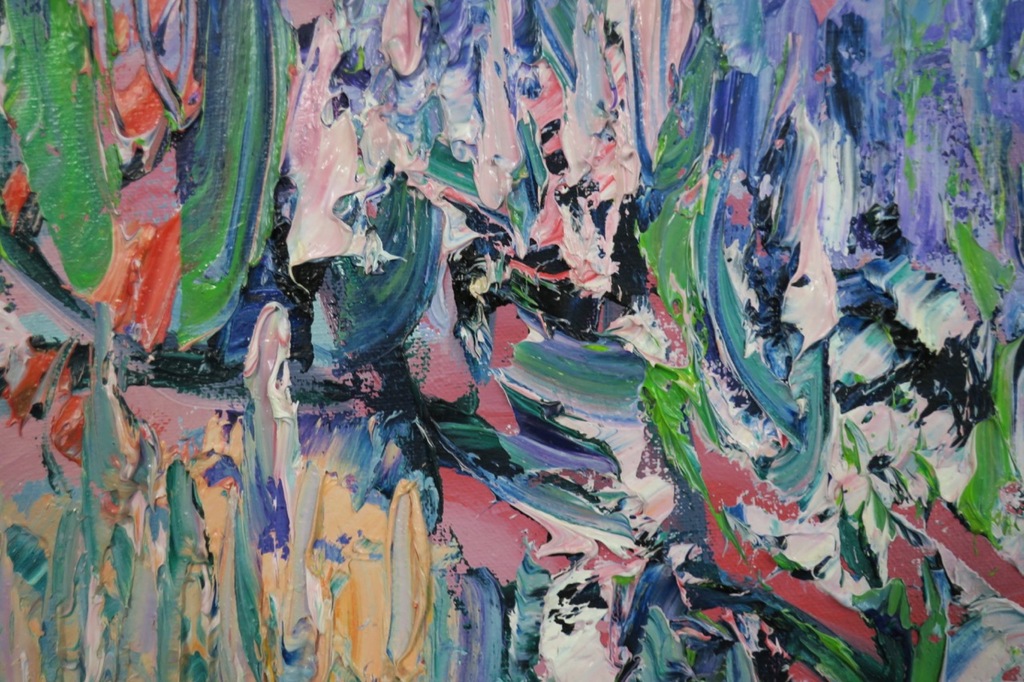 Franca Muller Jabusch: Olieverf op doek, Bloem kopen? Bied vanaf 50!