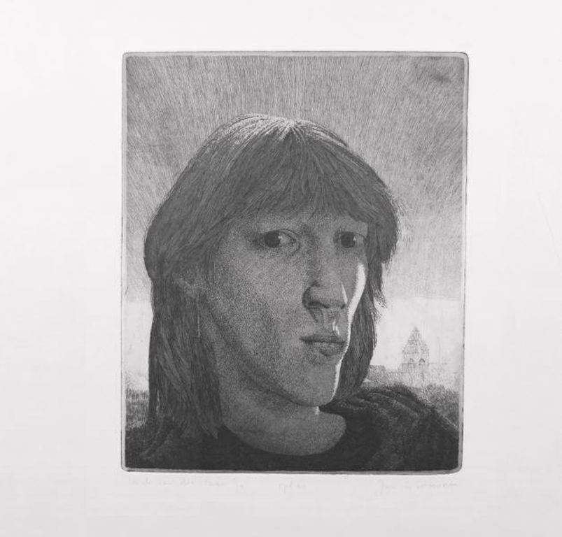 Henk van der Haar, ets: Jan in Woerden kopen? Bied vanaf 1!