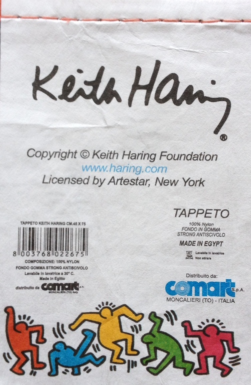 Keith Haring - Origineel Carpet kopen? Bied vanaf 39!