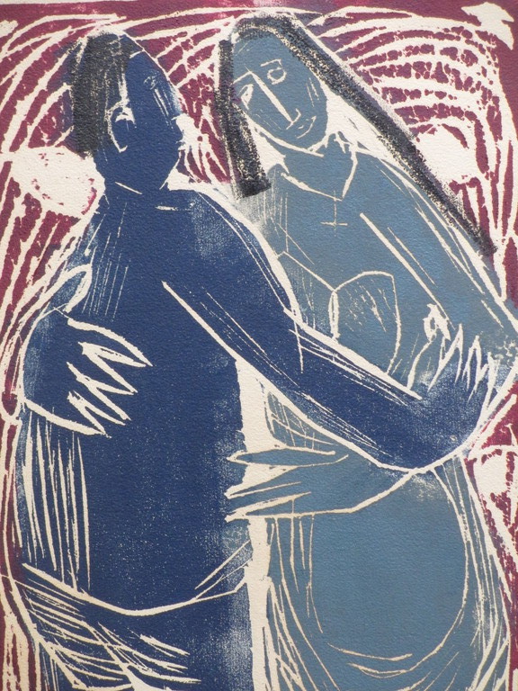 Onbekend, Herbial?, De Eerste Liefdedans, Kurkgravure kopen? Bied vanaf 1!