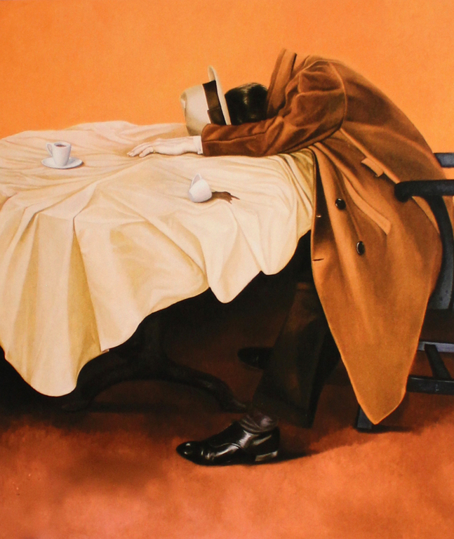 Bruno Bruni -The Last Coffee- Originele Pigmentdruk. Handgesigneerd. 2017 kopen? Bied vanaf 109!