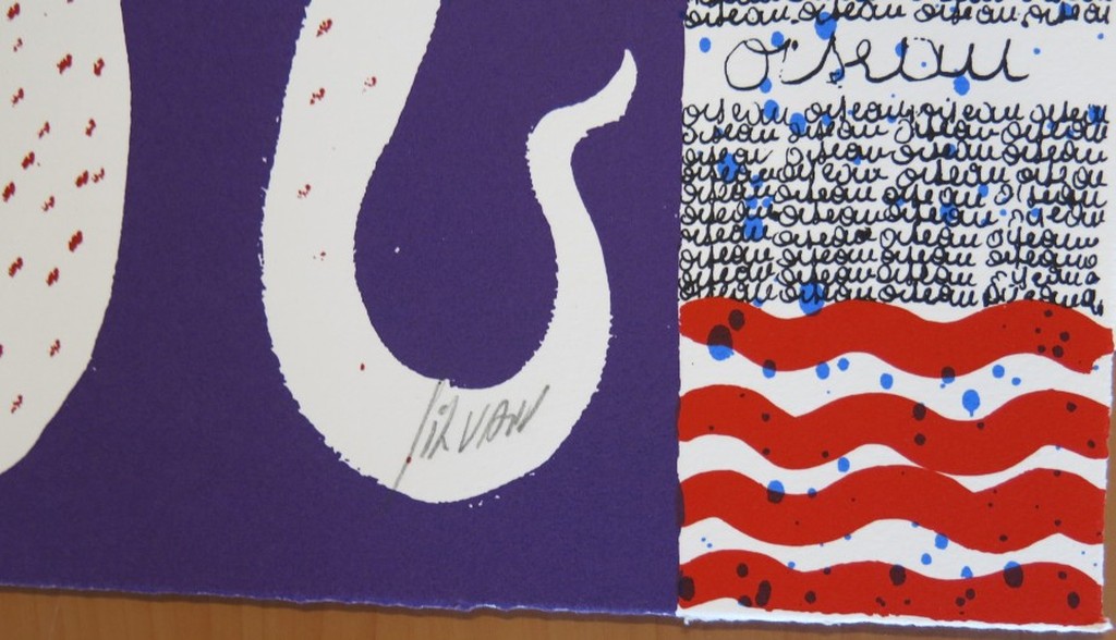 Christian Silvain: Zeefdruk, L'Oiseau Cage kopen? Bied vanaf 80!