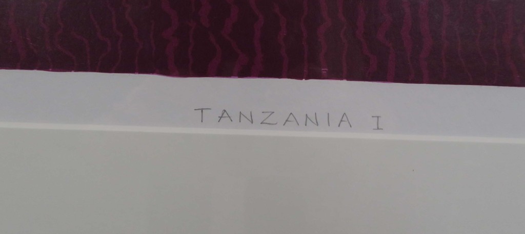 Ronald Boonacker: Zeefdruk, Tanzania I - Ingelijst kopen? Bied vanaf 60!