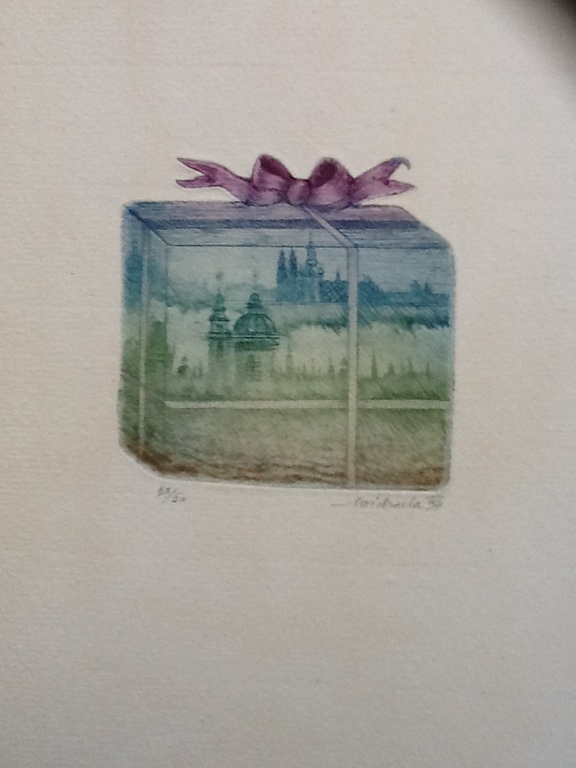 Ets, Onbekende kunstenaar,gesigneerd ,20/50 kopen? Bied vanaf 1!