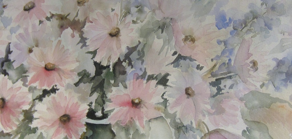 Yvonne Oude Elferink - Aquarel bloemstilleven kopen? Bied vanaf 1!