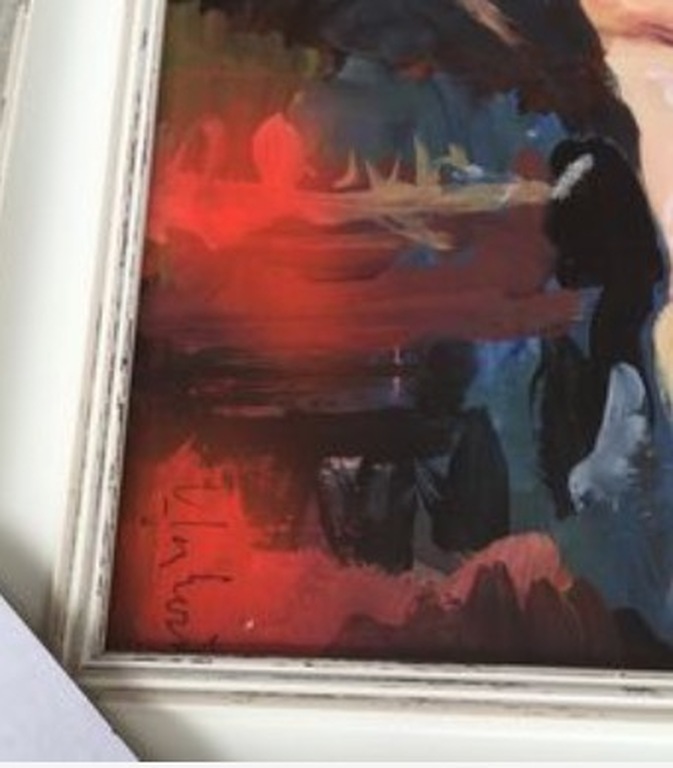 Peter Klashorst - "Angel" (Origineel ingelijst schilderij) kopen? Bied vanaf 1!