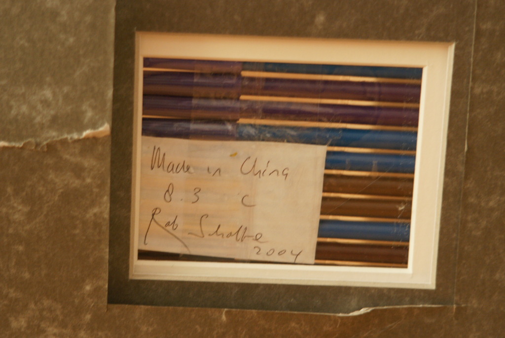 Rob Scholte - "Made in China 8.3"- assemblage met viltstiften - origineel werk kopen? Bied vanaf 795!