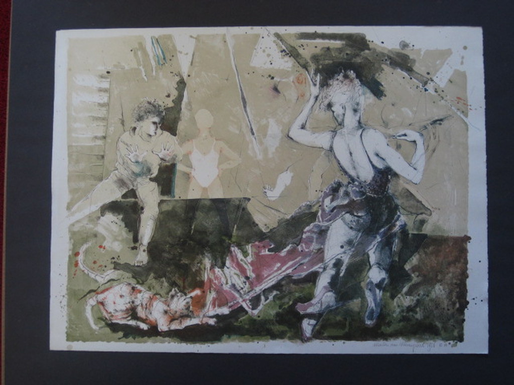 Marion van Nieuwpoort (1950-2008) Grote exclusieve Litho gesigneerd 1986 kopen? Bied vanaf 1!