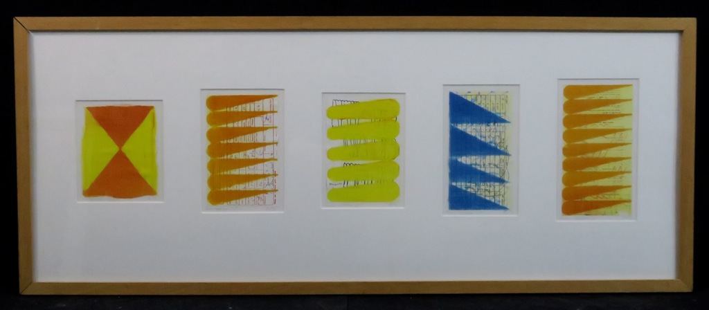 Simon Dekker: Gemengde techniek, Indian miniatures - Ingelijst (groot) verkocht voor € 50!