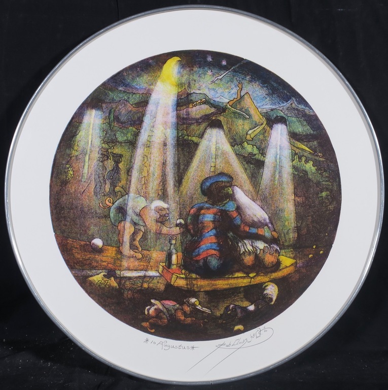 Rob Clous: Ets, 10 augustus - Ingelijst kopen? Bied vanaf 40!