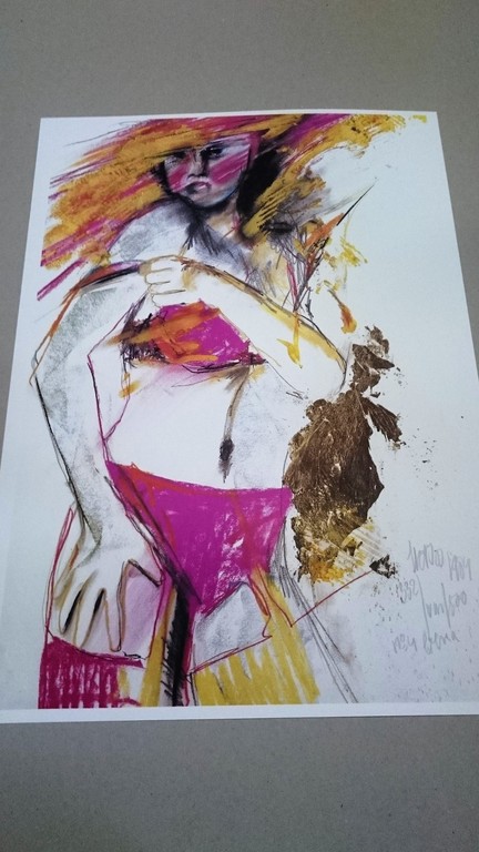 onbekende kunstenaar, zeefdruk, Erna no4 kopen? Bied vanaf 1!