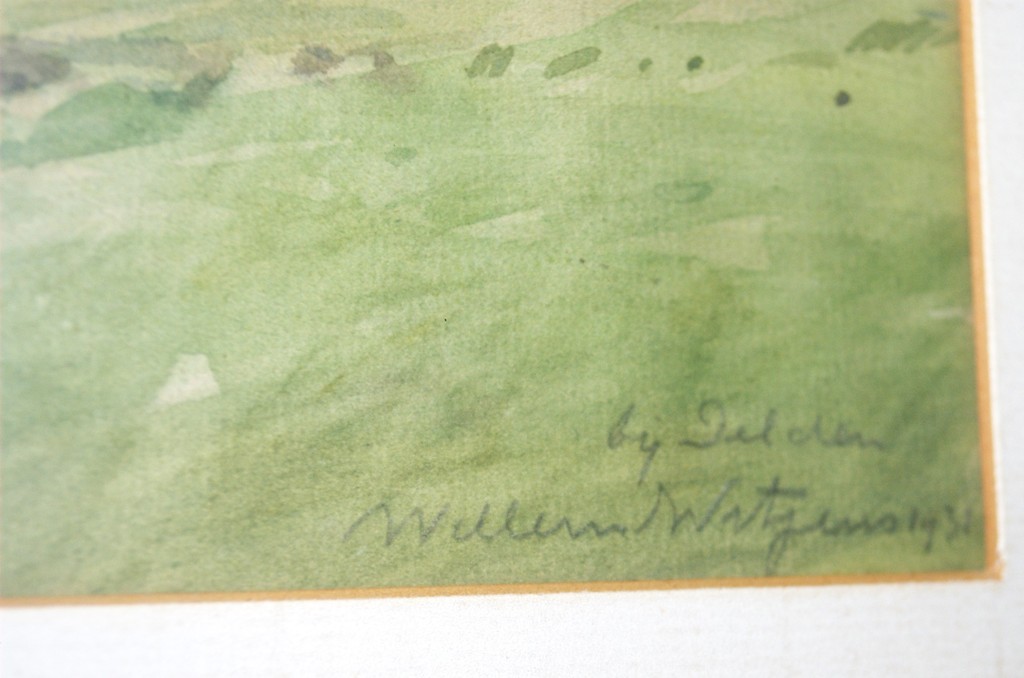 Delden 1931 - aquarel door Willem Witjens kopen? Bied vanaf 65!