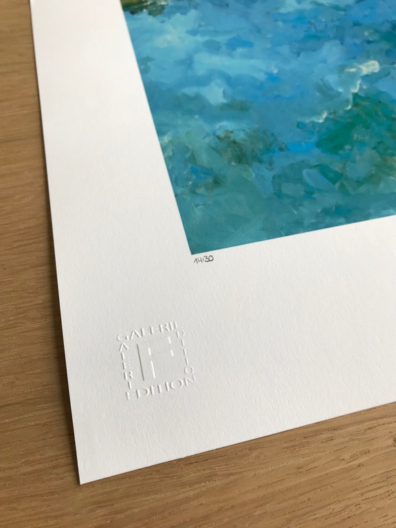 Armando - 'Der Fluß' - Handgesigneerde en genummerde giclee - NIEUWSTAAT  kopen? Bied vanaf 175!