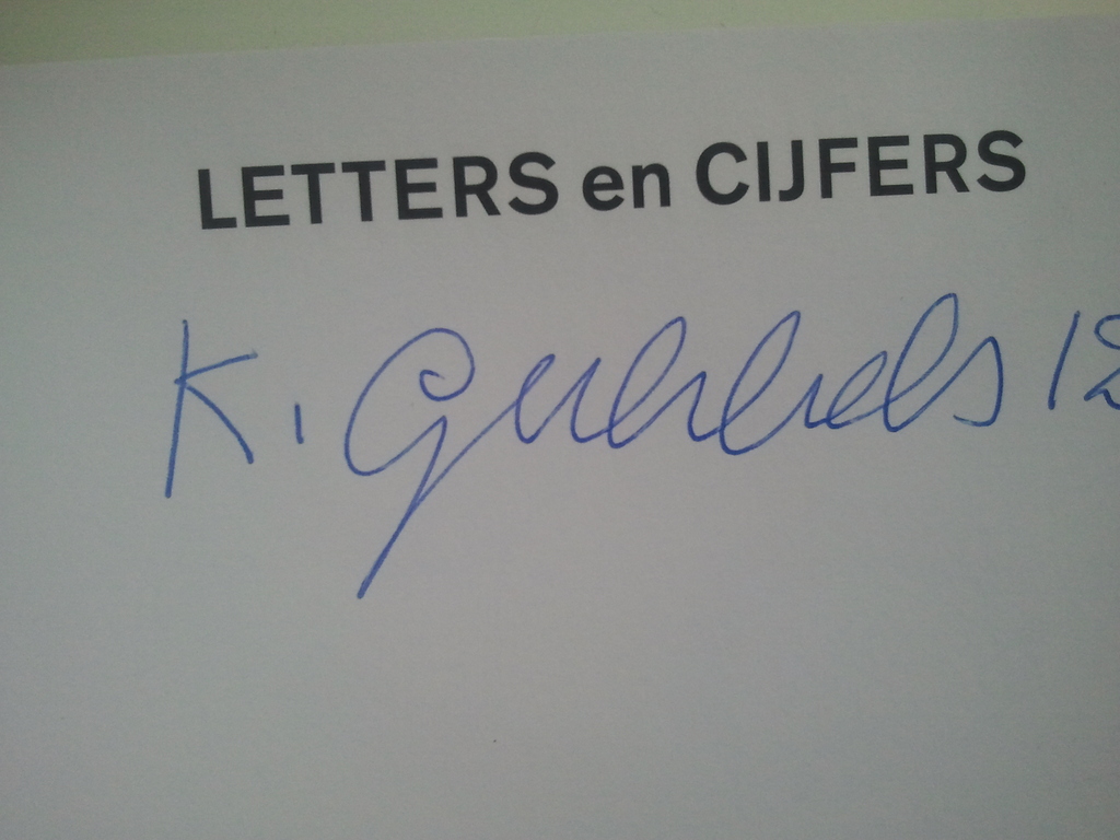 Klaas Gubbels: gesigneerd boekje kopen? Bied vanaf 1!