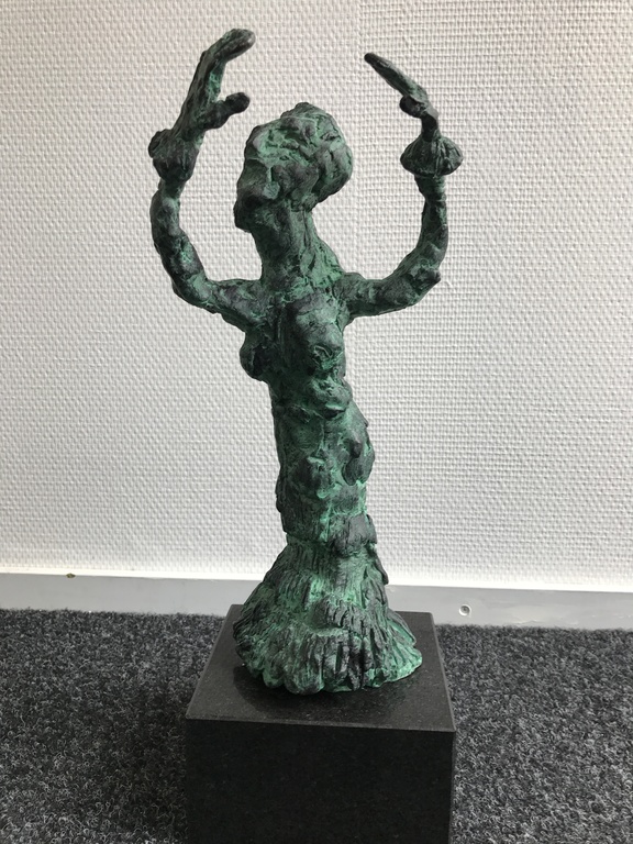 Jan Sierhuis - JAN SIERHUIS Flamenco Spaanse dans,brons verkocht voor € 399!