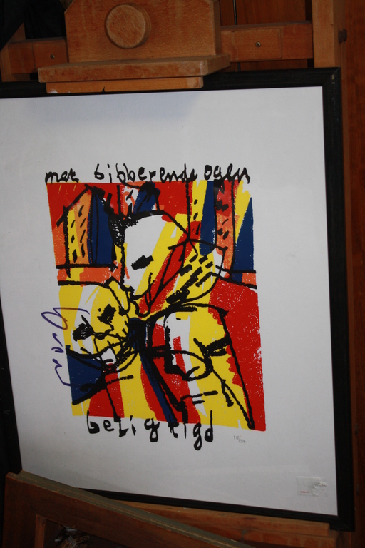 HERMAN BROOD  /  ZEEFDRUK / GESIGNEERD kopen? Bied vanaf 135!