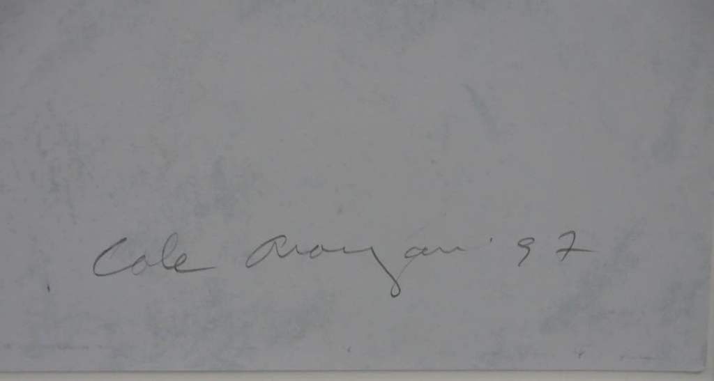 Cole Morgan: Zeefdruk, Zonder titel - Ingelijst (Groot) kopen? Bied vanaf 200!