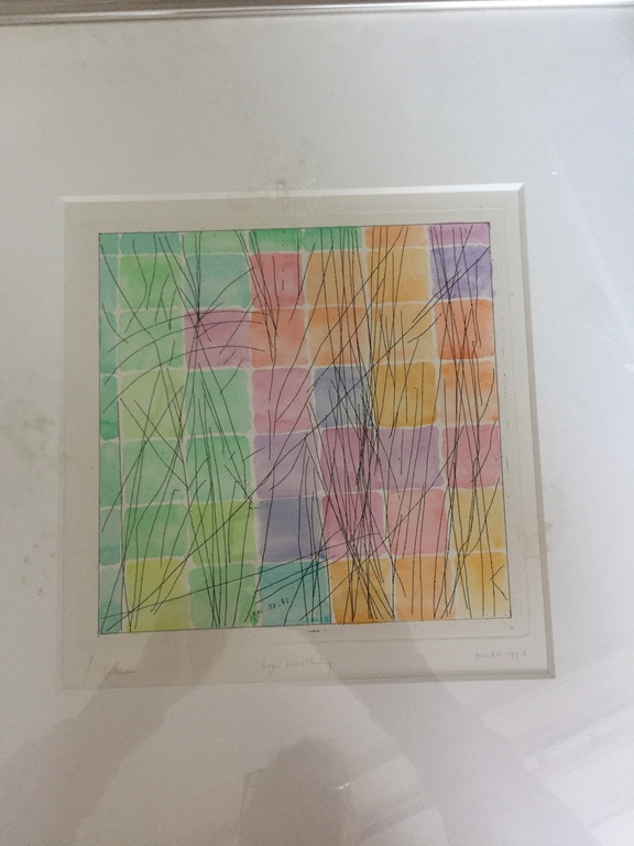 Jaap Hillenius ( 1934 - 1999 ) "Hoge Bewolking " verkocht voor € 100!