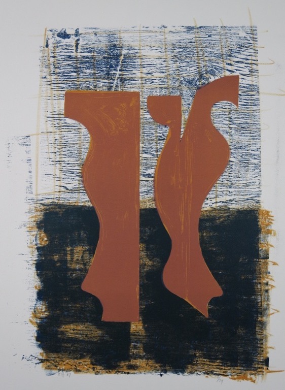 Klaas Hoek Gesigneerde Litho met Monogram Oplage 29 kopen? Bied vanaf 1!
