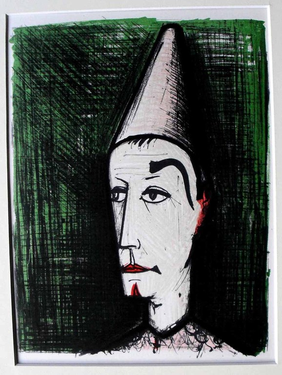 Bernard Buffet - Clown - Litho uit 1967 gedrukt bij Ferdinand Mourlot kopen? Bied vanaf 40!