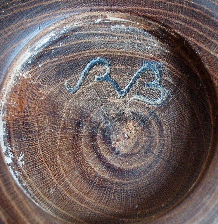 Design teakhouten deksel doos en deksel pot gesigneerd RB kopen? Bied vanaf 1!