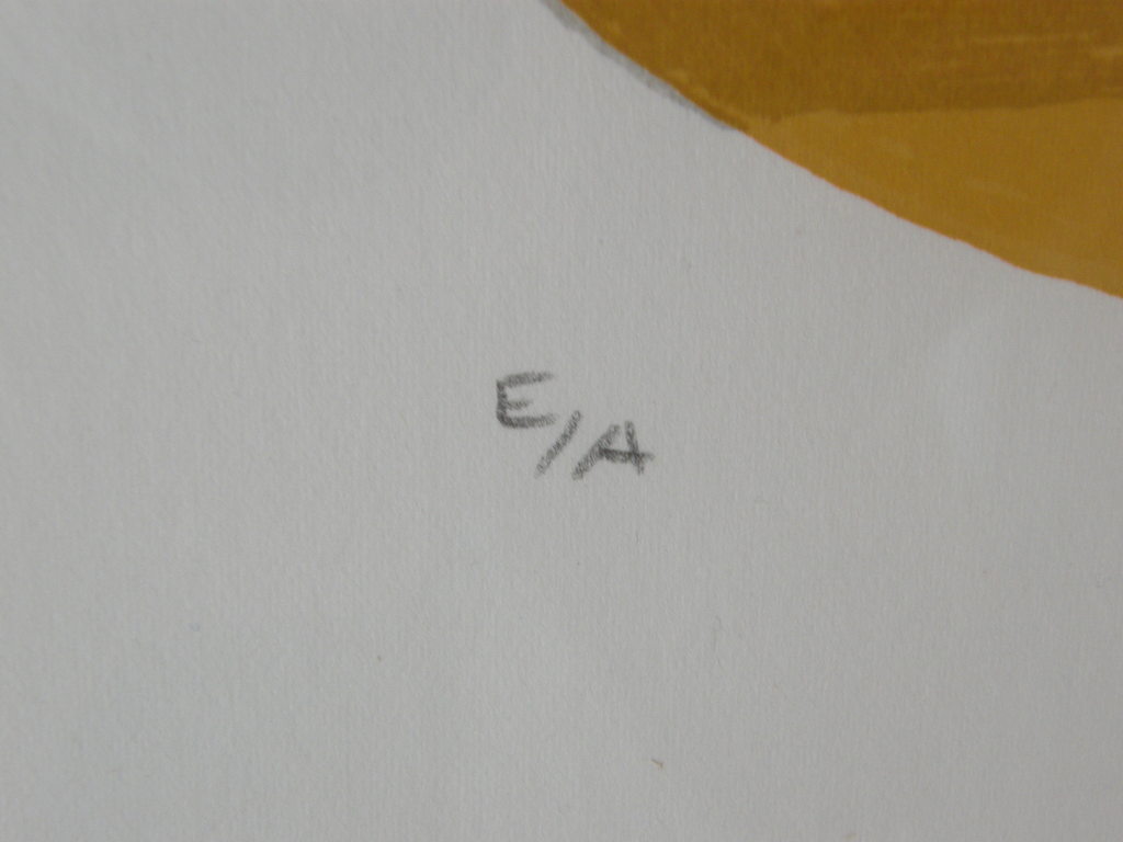Corneille: ingelijste zeefdruk, genummerd en potlood gesigneerd kopen? Bied vanaf 145!