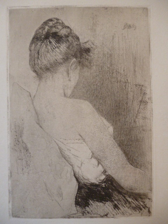 Zittende vrouw kopen? Bied vanaf 30!