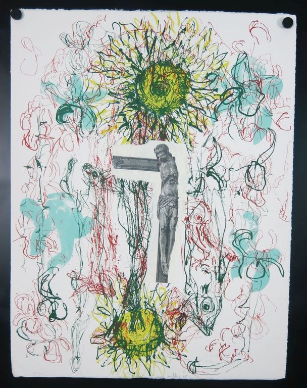 Marc Mulders: Zeefdruk en collage, Vallen kopen? Bied vanaf 1!