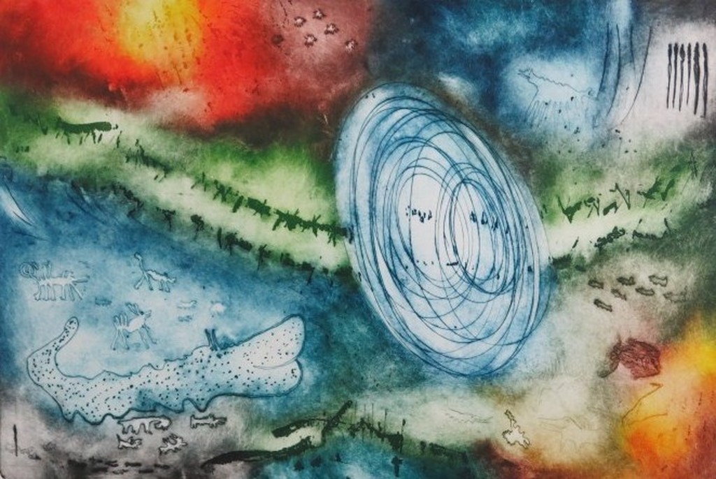 Ad Arma: Zeer grote kleurenets: Bonjour I verkocht voor € 154!