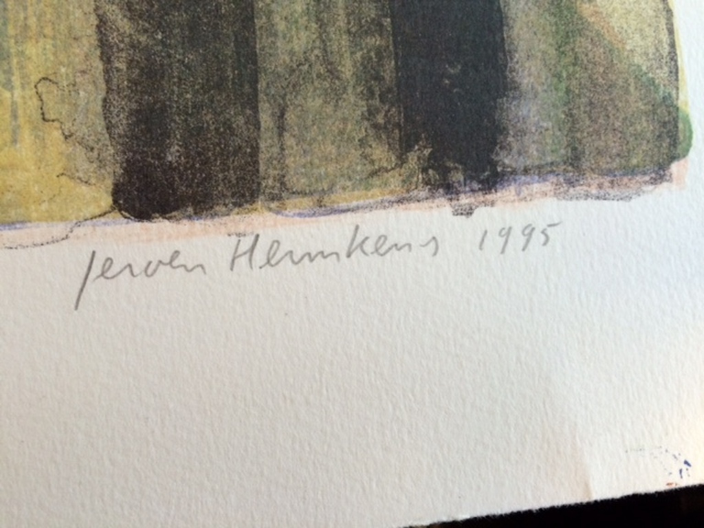 Jeroen Hermkens: kleurenlitho, hagia sophia kopen? Bied vanaf 125!