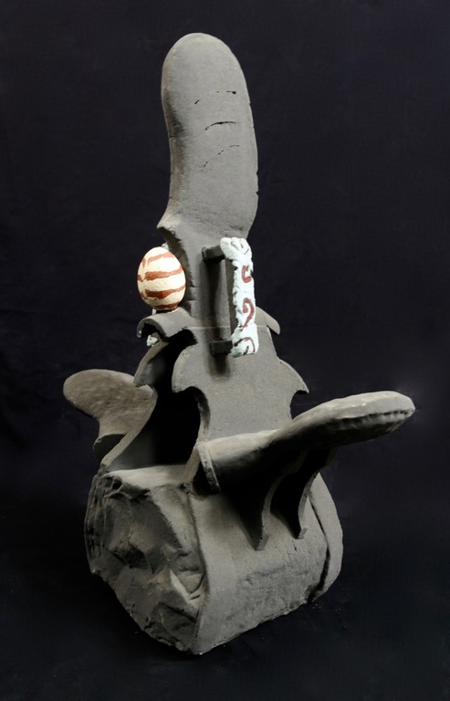 Daniel Levi: Keramiek, Phazia's (zwart) verkocht voor € 70!