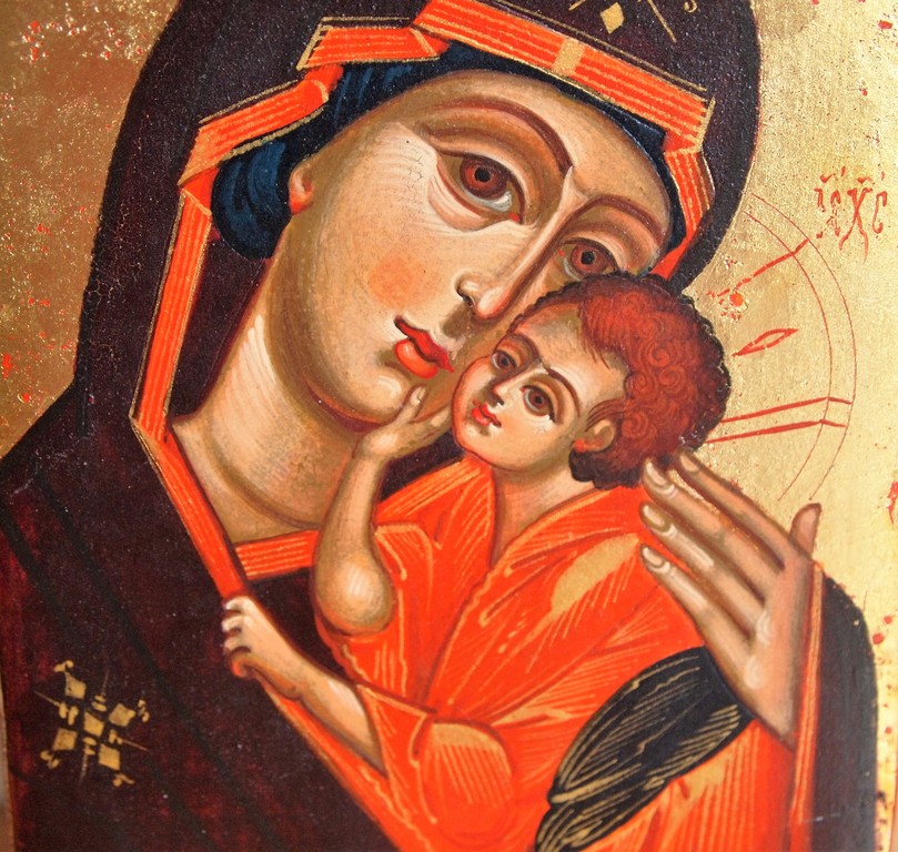 Russische Icoon -Madonna met kind kopen? Bied vanaf 25!