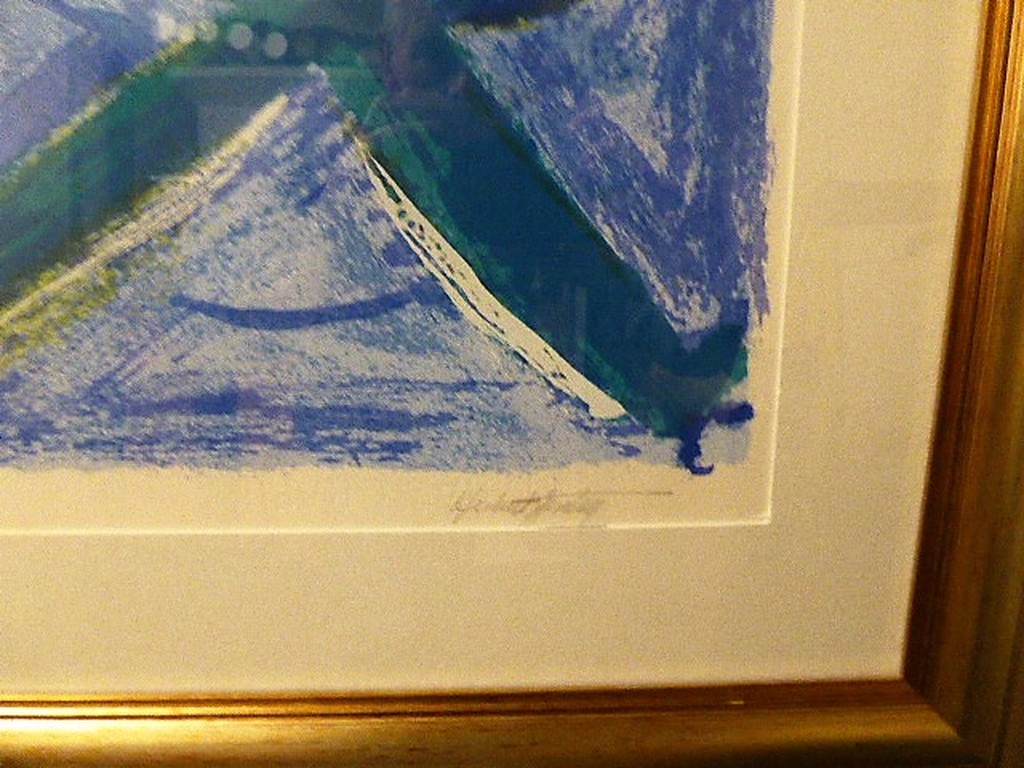 Herbert Gentry  Grote ingelijste litho kopen? Bied vanaf 115!