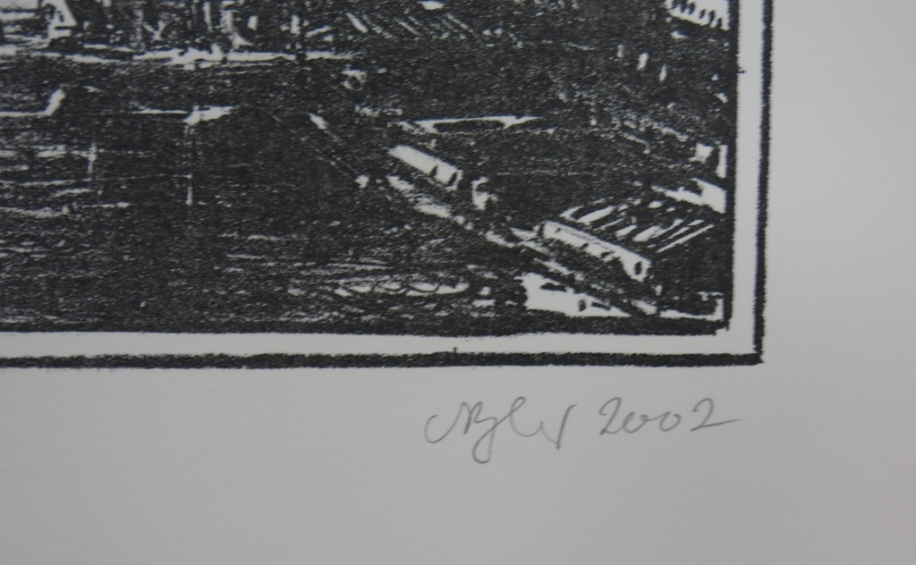 Lot met 15 grafische werken van Bernard Verhoeven: Litho - Waarvan 2 ingelijst kopen? Bied vanaf 1!