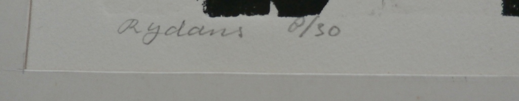 Herman Stammeshaus - houtsnede: Rijdans - 1964 kopen? Bied vanaf 45!