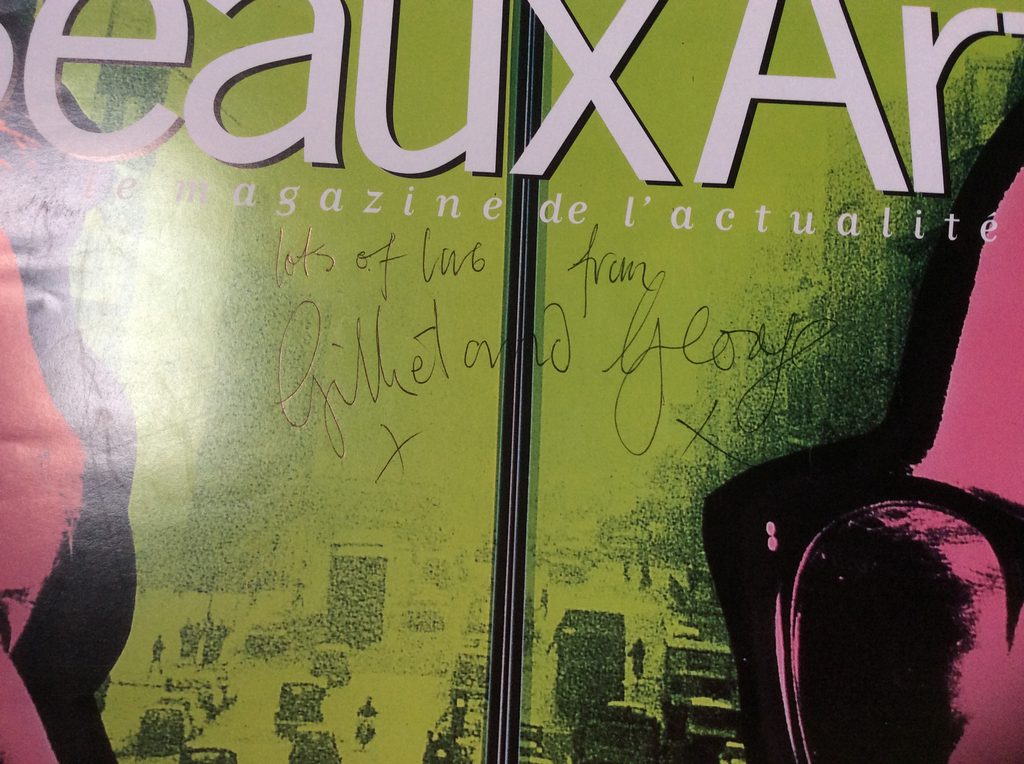 Gilbert & George - offset litho - hand gesigneerd  kopen? Bied vanaf 1!