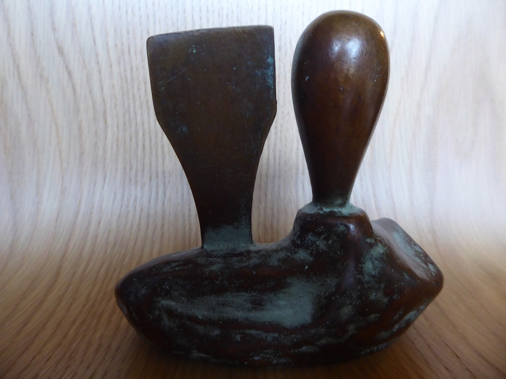 Bas Themans: bronzen beeldje, unica kopen? Bied vanaf 80!