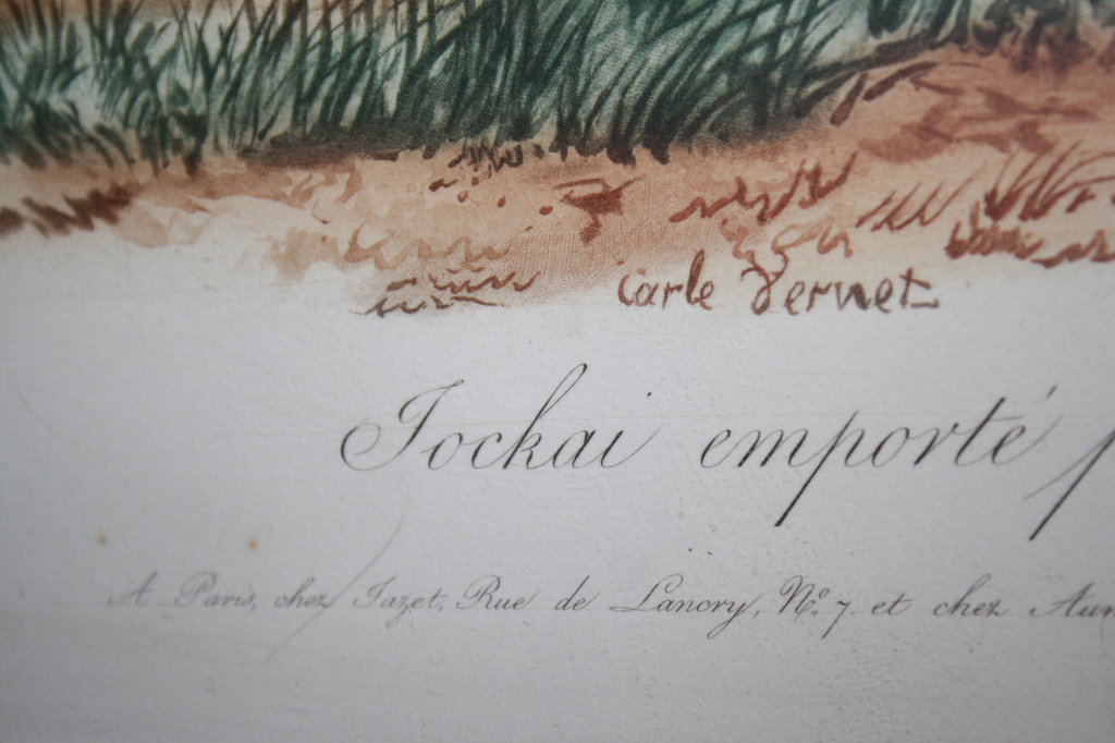 CARLE VERNET - 1758 - 1835 - RUITER TE PAARD - FRANCE kopen? Bied vanaf 1!