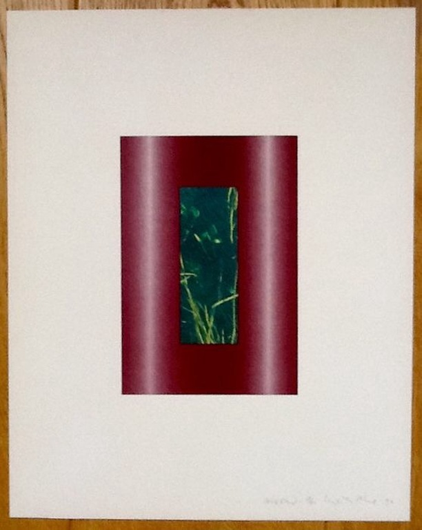 Marian Plug, gesigneerde zeefdruk, Drieblad kopen? Bied vanaf 1!