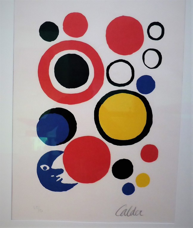 Alexander Calder  litho, hand gesigneerd en genummerd. Groot!! kopen? Bied vanaf 1850!