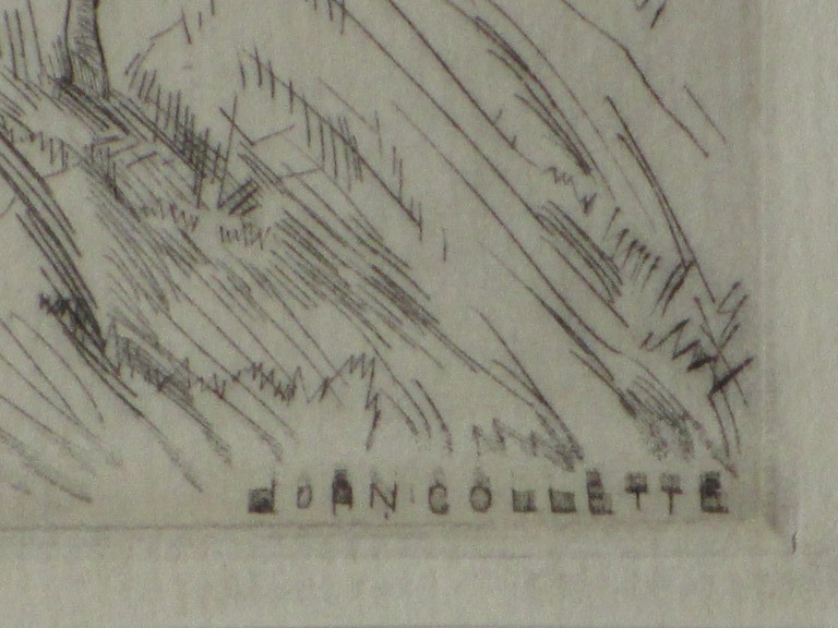 Joan Collette, Landschap, Ets kopen? Bied vanaf 1!