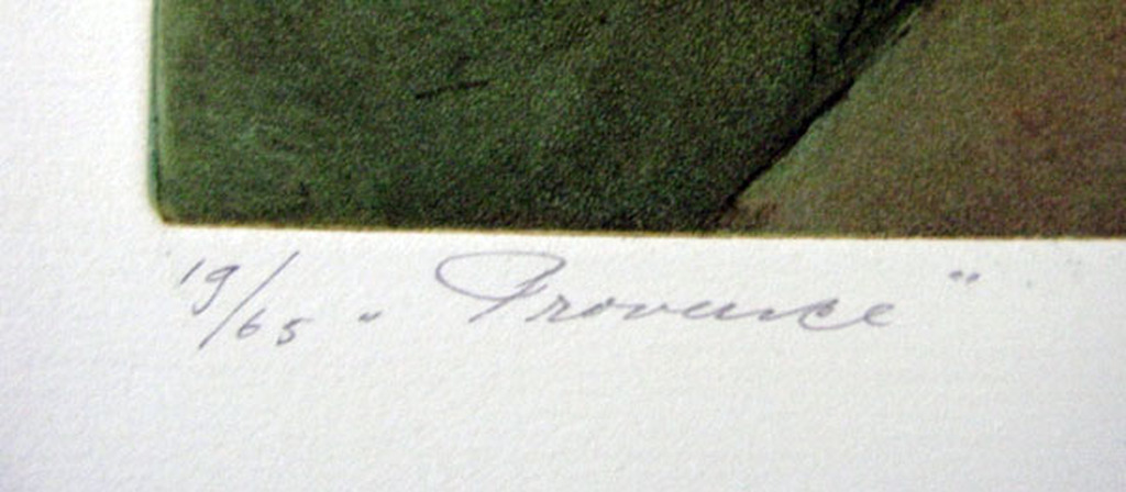 Willy Belinfante - PROVENCE - kleurets kopen? Bied vanaf 1!