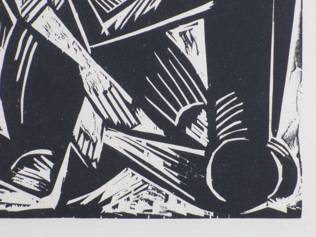 Max Pechstein, Weib von Manne begehrt, Houtsnede kopen? Bied vanaf 25!