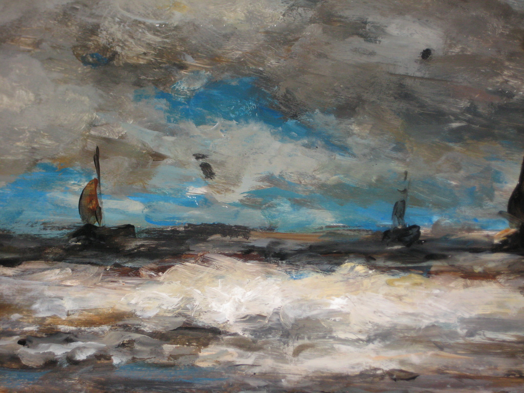 naar Mesdag olieverf op paneel ongesigneerd kopen? Bied vanaf 25!